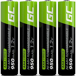 Аккумулятор Green Cell Greencell AAA / R03 950mAh 4 шт.