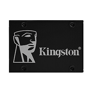 Kingston Technology KC600 2,5 colio, 256 GB, Serial ATA III, 3D TLC