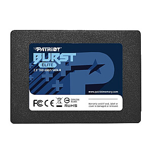 Patriot Memory BURST Elite 2,5 дюйма 2,5 дюйма 480 ГБ Serial ATA III