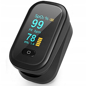 Pulsoksimetras Oro-Oximeter juodas