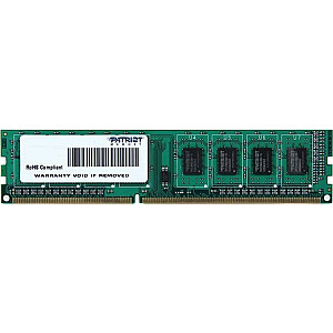 Atmintis „Patriot Signature“, DDR3, 4 GB, 1333 MHz, CL9 (PSD34G133381)