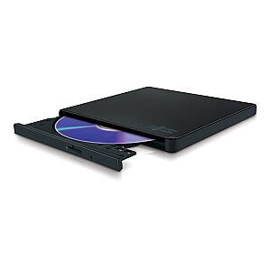 Тонкий портативный записывающий DVD-привод Hitachi-LG