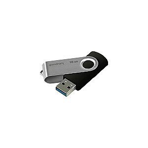 Goodram UTS3 USB atmintinė 16 GB USB Type-A 3.2 Gen 1 (3.1 Gen 1) Juoda