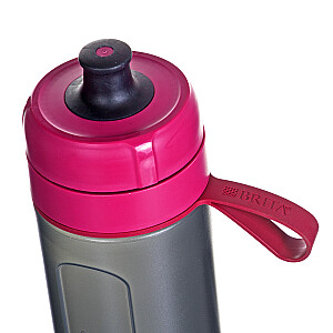 Brita Fill&Go Active Filter Butelis 600 ml Sport Black, Pink Plastic