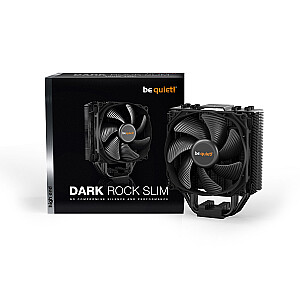 Būk ramus! CPU aušintuvas Dark Rock Slim, 12 cm, juodas