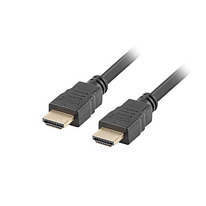 Lanberg CA-HDMI-11CC-0018-BK HDMI kabelis 1,8 m HDMI A tipo (standartinis) juodas