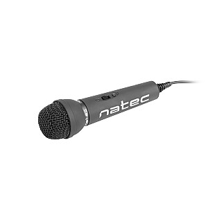 NATEC ADDER juodas konferencijų mikrofonas