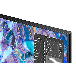 Samsung LS27B610EQU 68,6 cm (27 colių) 2560 x 1440 pikselių Quad HD IPS Black