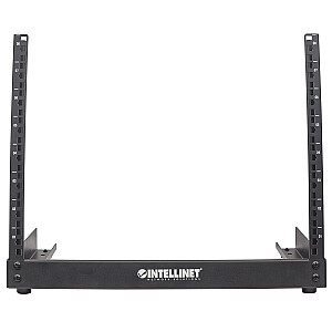 Intellinet Network Rack, Open Frame (Desktop), 8U, Flatpack, черный, 19 дюймов, трехлетняя гарантия