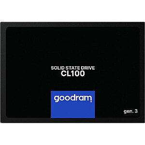 „Dysk GoodRam CL100 G3“ 240 GB 2,5 colio SATA III SSD (SSDPR-CL100-240-G3)