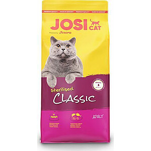 Josera Josicat Стерилизованная классическая упаковка Домашняя птица Лосось 18 кг