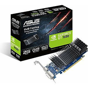 „Asus GeForce GT 1030“ 2 GB GDDR5 vaizdo plokštė (GT1030-SL-2G-BRK)