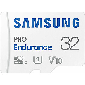 „Samsung PRO Endurance 2022 MicroSDHC“ 32 GB 10 klasės UHS-I/U1 V10 kortelė (MB-MJ32KA / EU)