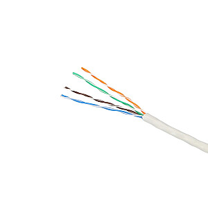 Extralink CAT5E UTP (U/UTP) V2 VIDAUS VYTA PORA 100M tinklo kabelis Pilkas U/UTP (UTP)