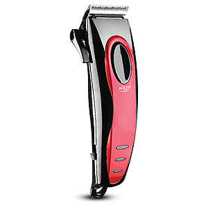 Adler Hair clipper AD 2825 Corded, Red