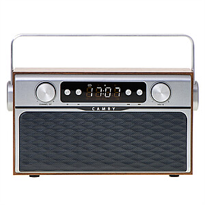 Camry Bluetooth Radio CR 1183 16 W, AUX in, Wooden