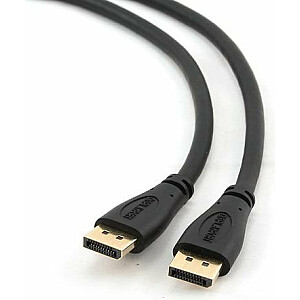 „Gembird DisplayPort“ į „DisplayPort“ kabelis 3 m juodas (CC-DP2-10)