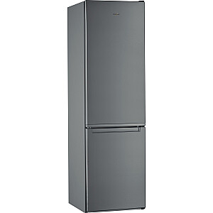 Whirlpool W5 911E OX 1 Холодильник с морозильной камерой Отдельностоящий 372 л Серебристый