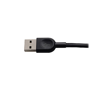 „Logitech H540“ USB ausinių galvos juostelė, A tipo USB, juoda