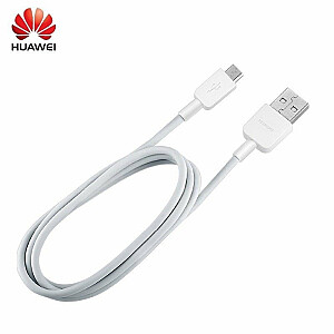 „Huawei C02450768A“ universalus mikro USB įkrovimo duomenų kabelis, 1 m baltas (OEM)
