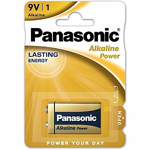 Panasonic 6LR22-1BB (9V) 1шт в блистере