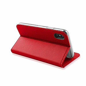 „Fusion Magnet“ dėklo knygos viršelis, skirtas Samsung A536 Galaxy A53 5G Red