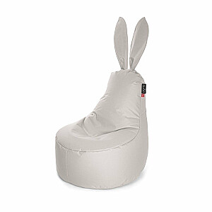 Qubo™ Mommy Rabbit Silver POP FIT sēžammaiss pufs