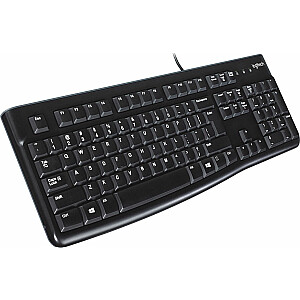 „Logitech K120“ laidinė klaviatūra, juoda JAV (920-002509)