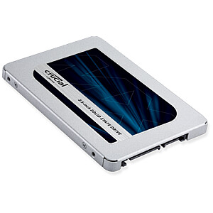 Crucial MX500 2000 GB, SSD interface SATA, Write speed 510 MB/s, Read speed 560 MB/s