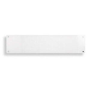 Mill Heater MB1000L DN Glass Panel Heater, 1000 W, Number of power levels 1, Suitable for rooms up to 12-16 m², White