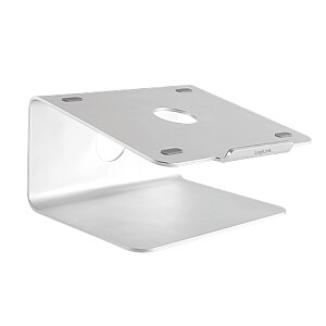 Logilink AA0104 17", aliuminis, nešiojamojo kompiuterio stovas, tinka MacBook serijai ir daugumai 11"-17" nešiojamųjų kompiuterių