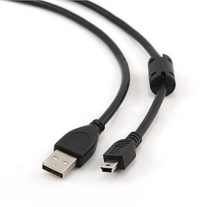 Cablexpert Aukščiausios kokybės mini USB laidas CCF-USB2-AM5P-6 1,8 m