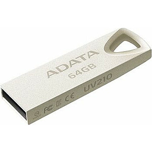 ADATA UV210 64 GB „Flash“ diskas (AUV210-64G-RGD)