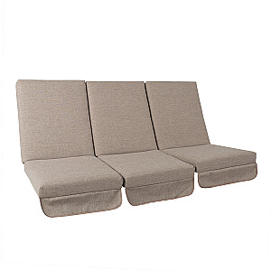 Sūpynių pagalvėlės MONTREAL 114x52x9cm, smėlio spalvos