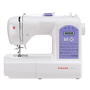 Singer Sewing Machine Starlet 6680 Number of stitches 80, Number of buttonholes 6, White