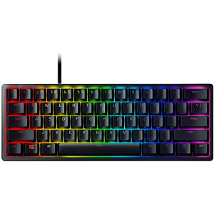Razer Huntsman Mini, žaidimų klaviatūra, RGB LED lemputė, JAV, juoda, laidinė