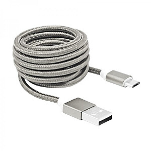 Sbox USB->Micro USB M/M 1.5м USB-10315W белый