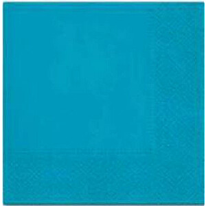 [E] SERVETELĖS 33x33CM SOLIDO TURQUOISE Paw Decor kolekcija