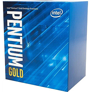 Intel G6405, 4.1 GHz, LGA1200, Processor threads 4, Packing Retail, Processor cores 2, Component for PC