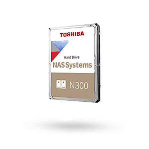 Toshiba kietasis diskas N300 NAS 7200 RPM, 10000 GB, 256 MB