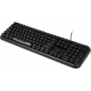 Laidinė klaviatūra IBOX Pulsar Black US (IKS620)