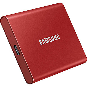 External SSD SAMSUNG T7 2TB USB 3.2 Write speed 1000 MBytes/sec Read speed 1050 MBytes/sec MU-PC2T0R/WW