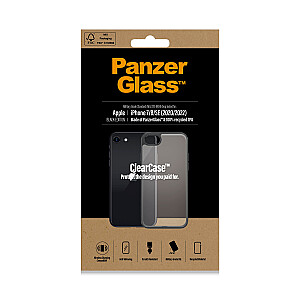 PanzerGlass Apple iPhone 7/8/SE 2020, juodas rėmelis, juodas rėmelis (HoneyComb)