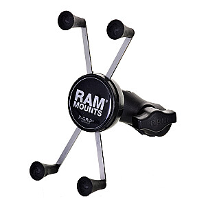 RAM tvirtinimas X-Grip didelis telefono laikiklis su motociklo šakės pagrindu