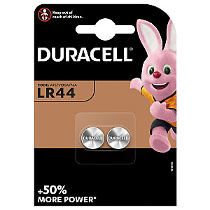 Duracell Specialties — Батарейки для электроники LR44 2PK Одноразовая батарейка SR44 Литиевая