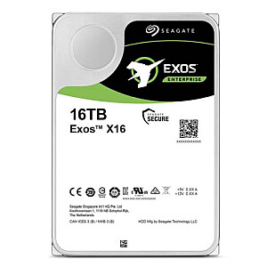 Seagate Exos X16 3,5 dienos, 16 000 Г, ATA III serija