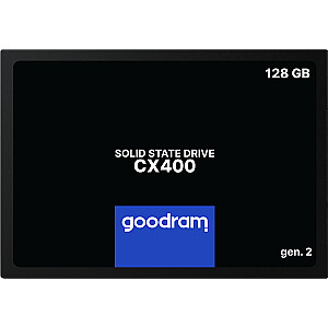 Goodram CX400 gen.2 2,5 дюйма 128 ГБ Serial ATA III 3D TLC NAND