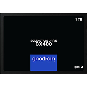 Goodram CX400 gen.2 2,5" 1024GB Serial ATA III 3D TLC NAND