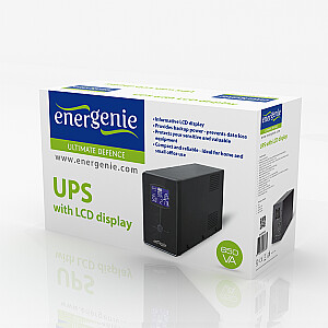 Nepertraukiamo maitinimo šaltinis (UPS) Gembird EG-UPS-031 650VA 390W 3 kintamosios srovės lizdai
