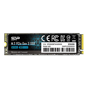 Silicon Power P34A60 M.2 256 ГБ PCI Express SLC NVMe